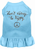 Pet Dress "Don't Worry, Be Hippy"