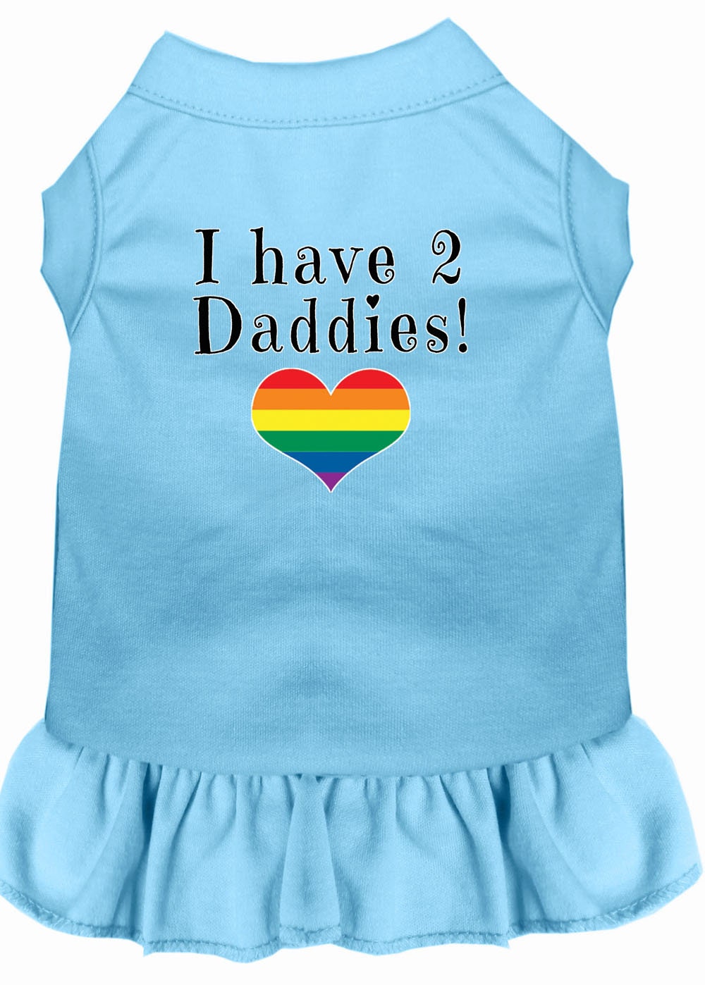 Pet Dress "I Have 2 Daddies"
