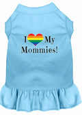 Pet Dress "I Heart My Mommies"